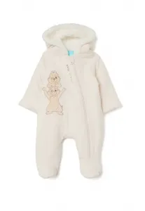 Комбинезон с капюшоном и застежкой-молнией для сна Ovs, Beige Marl