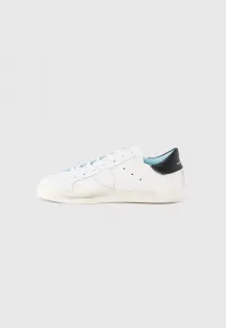 Кроссовки унисекс Philippe Model, White/Black/Silver-Coloured