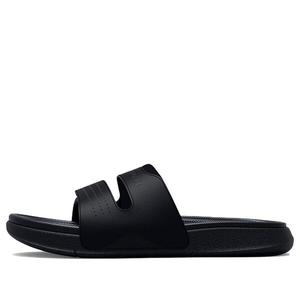 Тапочки ansa studio slide 'black jet grey' Under Armour, черный