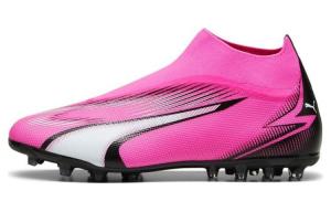 Футбольная обувь Puma Ultra Match Мужская, Fierce Pink/Black/Playful Pink/White