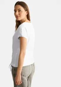 Футболка с принтом mit raffung Cecil, Weiß