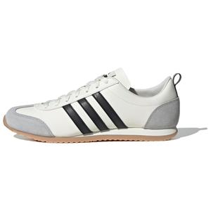 VS JOG 2.0 Устойчивые к истиранию низкие кеды повседневные унисекс белый серый черный Adidas, Jade White/Light Gray/Black