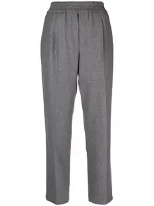 Спортивные брюки с нашивкой-логотипом Moncler, серый