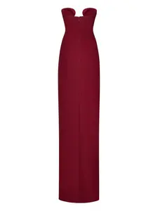 Платье макси с разрезом Nensi Dojaka, красный