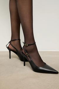 Кожаные туфли Answear.Lab, черный