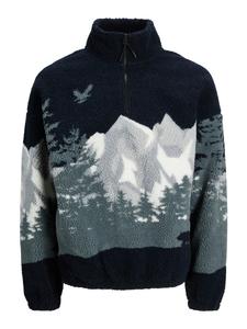 Свитер JACK & JONES JORBEAR MOUNTAIN, темно-синий