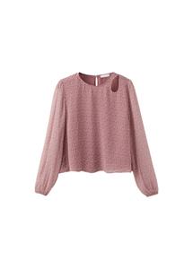 MANGO TEEN Блуза 'Lakes' в цвете приглушенный розовый, светло-розовый