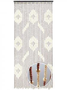 Kobolo Штора "Севилья" коричневого цвета