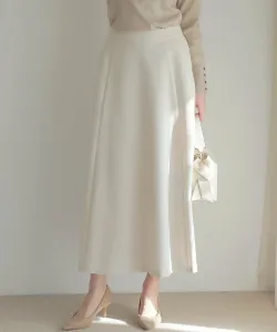 Юбка с перекрестным расклешением Suite L, цвет Ivory [002]