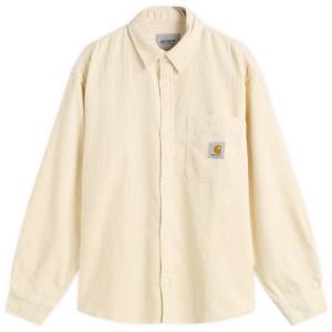 Вельветовая рубашка из кремня Carhartt Wip, Salt