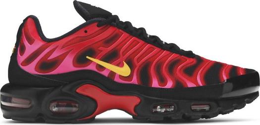 Кроссовки Nike Supreme x Air Max Plus TN 'University Red', красный