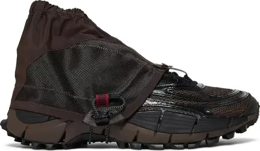 Кроссовки a$ap nast x zig kinetica 2.5 'dark brown' Reebok, коричневый