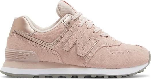 Кроссовки New Balance Wmns 574 'Pink Reptile', розовый