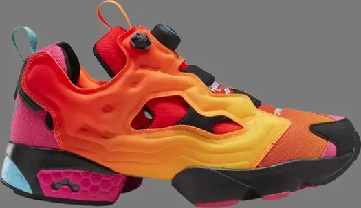 Кроссовки chromat x instapump fury og 'solar orange' Reebok, апельсин
