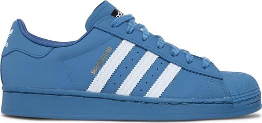 Кроссовки Adidas Daiki Tsuneta x atmos x Superstar 'Altered Blue', синий