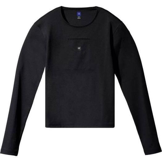 Лонгслив Yeezy Gap Engineered by Balenciaga Second Skin, черный