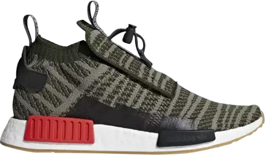 Кроссовки Adidas NMD_TS1 PK 'Night Cargo', зеленый