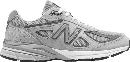 Кроссовки New Balance Wmns 990v4 Made in USA 'Grey Silver', серебряный