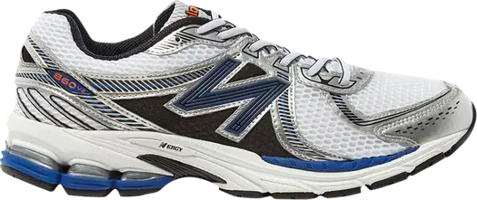 Кроссовки New Balance 860v2 OG 'White Silver', белый