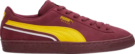 Кроссовки Puma Suede Triplex - Burgundy Maize, красный