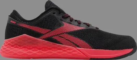Кроссовки wmns nano 9 'black neo red' Reebok, черный