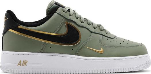 Кроссовки Nike Air Force 1 '07 LV8 'Metallic Swoosh Pack - Oil Green', зеленый