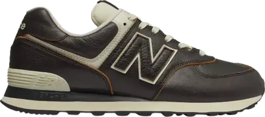 Кроссовки New Balance 574, темно-коричневый