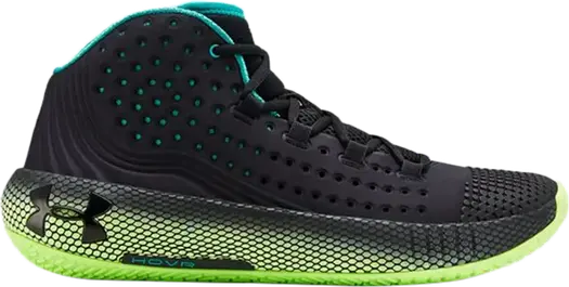 Кроссовки Under Armour HOVR Havoc 2 Black Lime, черный