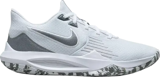Кроссовки Nike Precision 5 'White Wolf Grey Camo', серый