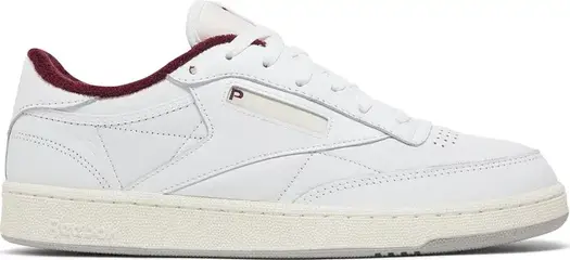 Кроссовки packer shoes x club c 85 'mismatched panels' Reebok, белый