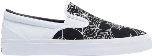 Кроссовки Converse One Star CC Pro Slip Webs and Spiders - White Black, белый