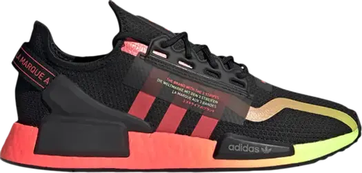 Кроссовки Adidas NMD_R1 V2 'Watermelon Pack - Gradient', черный