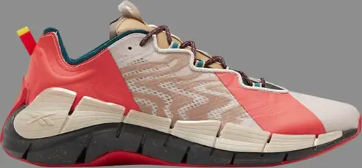 Кроссовки jurassic park x zig devil kinetica 'jeep' Reebok, апельсин