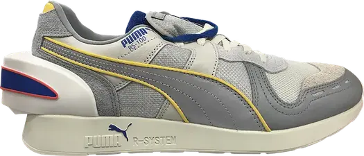 Кроссовки Puma Ader Error x RS-100 Quarry Lemon, серый