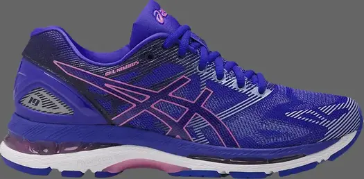 Лимитированные кроссовки wmns gel nimbus 19 'blue purple' Asics, синий