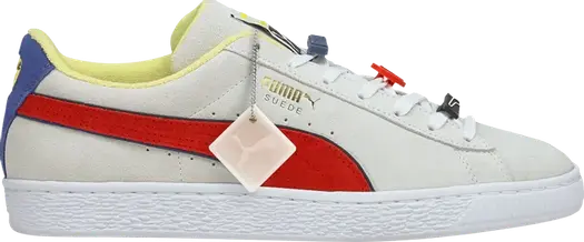 Кроссовки Puma Suede Decor8, кремовый