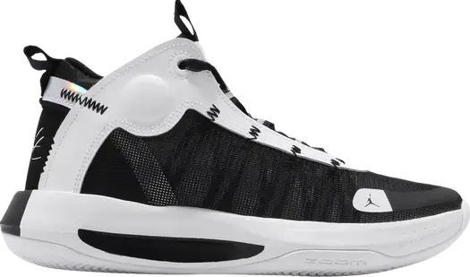 Кроссовки Jordan Jumpman 2020 PF Metallic Silver, черный