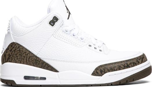 Кроссовки Air Jordan 3 Retro Mocha 2018, белый