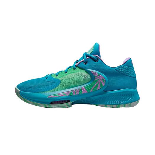 Баскетбольные кроссовки Nike Zoom Freak 4 "Birthstone", голубой/зелёный