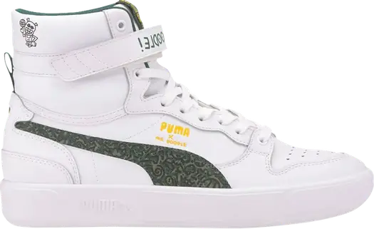 Кроссовки Puma Mr. Doodle x Sky LX Mid Wavy Doodles, белый