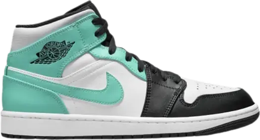 Кроссовки Air Jordan 1 Mid PS Tropical Twist, бирюзовый