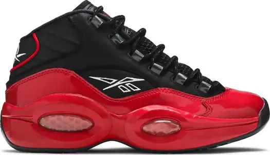 Кроссовки question mid 'street sleigh' Reebok, черный