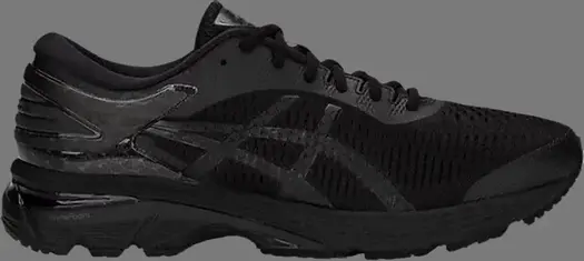 Кроссовки gel kayano 25 'black' Asics, черный