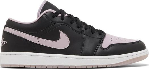 Кроссовки Air Jordan 1 Low SE Black Iced Lilac, черный