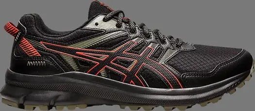 Кроссовки trail scout 2 'black cherry tomato' Asics, черный