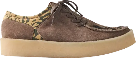 Кроссовки Clarks Salehe Bembury x Mud Moss Lugger Cupsole Lichen Grey, загар