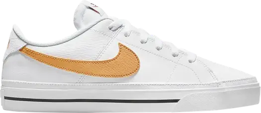 Кроссовки Nike Court Legacy 'White Light Curry Gum', белый