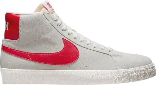 Кроссовки Nike Zoom Blazer Mid SB 'White University Red', белый