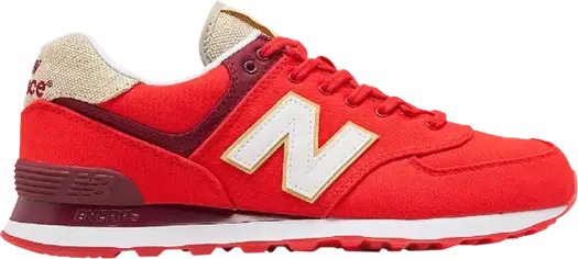 Кроссовки New Balance 574, красный