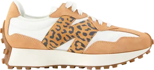 Кроссовки New Balance 327 'Leopard', загар